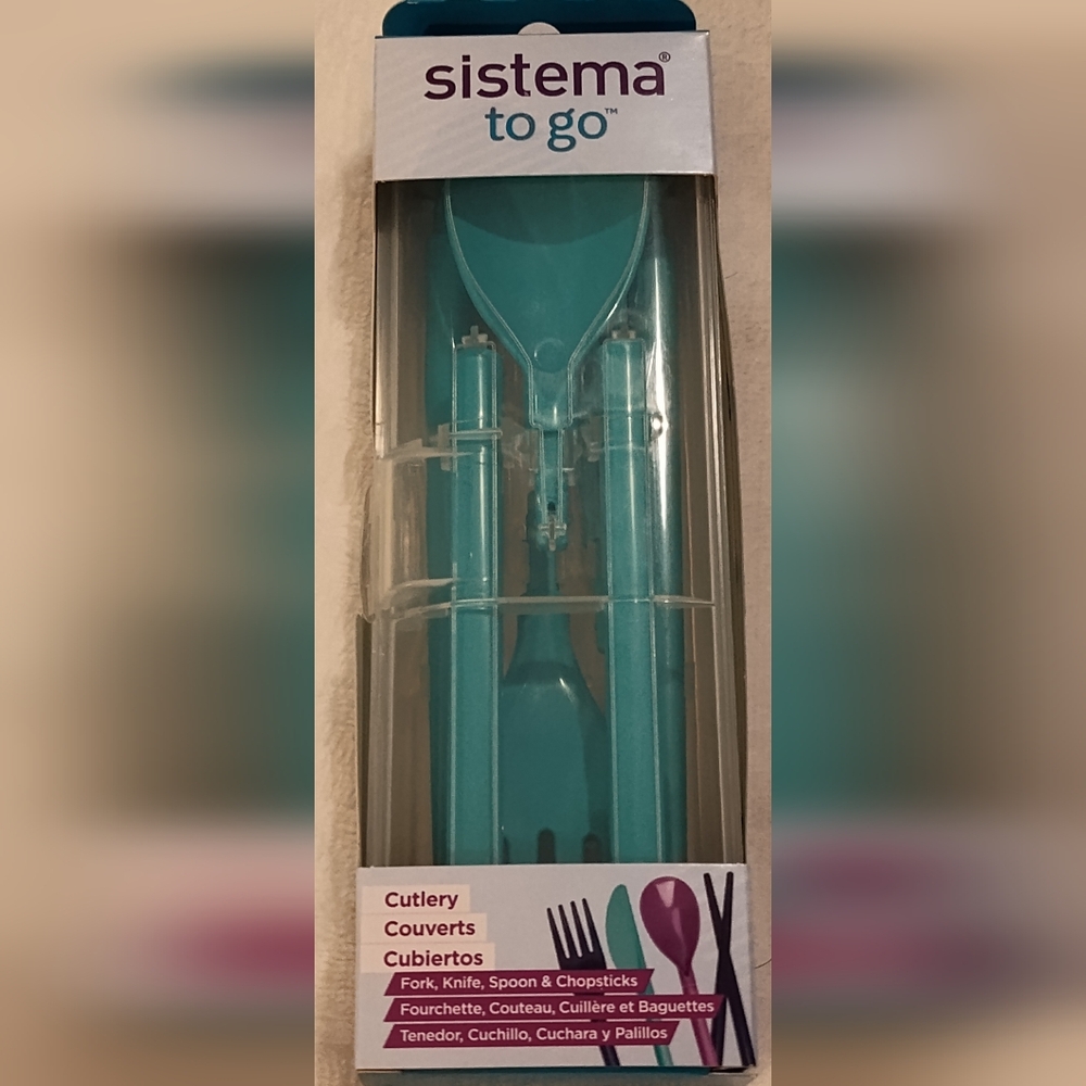NEW!! Sistema To Go Cutlery Set